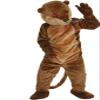 Brown otter Mascot Costume Adult Size for Men & Women with Built-in Fan Inside the Head view 4