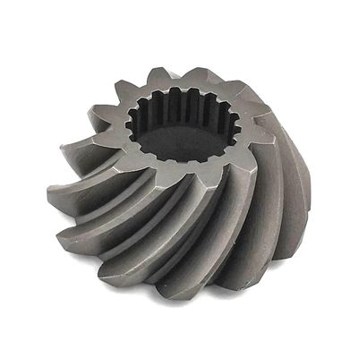 OVERSEE 6K5-45550 Pinion Gear for Yamaha Outboard Motor 50HP 60HP 70 HP 2 Stroke 6K5-45551 6H3-45551 6H3-45550, metallochrome