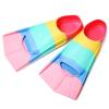 Azuunye Kids Swim Fins,Short Swimming Flippers,Swim Training Fins for Lap Swimming,for Children Girls Boys Beginners view 4