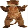 Brown otter Mascot Costume Adult Size for Men & Women with Built-in Fan Inside the Head CUSTOMIZE view 2