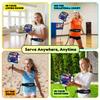 VbStar Volleyball Training Equipment Aid - Practice Your Serving, Setting & Spiking with Ease, Great Solo Serve & Spike Trainer for Beginners & Pro, Perfect Volleyball Gift (Single) view 4