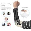 JHION Cooling Arm Sleeves Trippy Gardening Sleeves Compression Sports Arm Sleeve Sun Protection Sleeves for Outdoor Garden Sports view 3