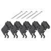 Disc Brake Pads, Resin Semi-Metal Pads for Bicycle, Exercise Bikes, High-Performance Brake Pads with Quiet Braking view 2
