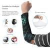 JHION Cooling Arm Sleeves Bird Gardening Sleeves Compression Sports Arm Sleeve Sun Protection Sleeves for Outdoor Garden Sports view 3