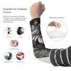 JHION Cooling Arm Sleeves Bird Gardening Sleeves Compression Sports Arm Sleeve Sun Protection Sleeves for Outdoor Garden Sports view 3