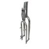 CDHPOWER 26 inch Springer Bike Fork, 1" Threaded Chrome Bicycle Fork 26" Dual Springer Classic Disc Brake Fork Chopper Bike view 1