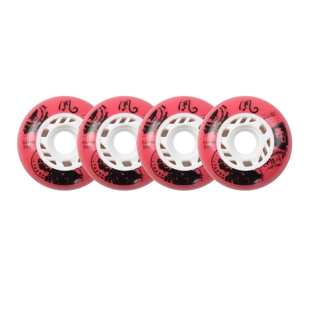 ZYANLING Roller Skate Wheels Outdoor/Indoor 64mm68mm70mm72mm76mm80mm Inline Roller Skate Wheels (4-Pack) 84A 88A Skating Wheels Wheel Replacement