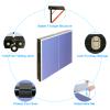 Table Tennis Game Set - Indoor/Outdoor Folding Portable Table Tennis Table Set with Net, Net with Balls and 2 Table Tennis Bats view 4