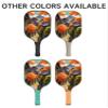KUAVETO Pickleball Paddles Set, All The DIY Fun You can Have with Landscape-AM101 Pattern Custom Made Honeycomb Polymer Core- Includes 2 Paddles, 4 Balls, and a Carry Bag view 2