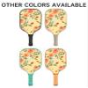 KUAVETO Pickleball Paddles Set, All The DIY Fun You can Have with Flower-AN98 Pattern Custom Made Honeycomb Polymer Core- Includes 2 Paddles, 4 Balls, and a Carry Bag view 2