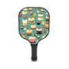 KUAVETO Pickleball Paddles Set, All The DIY Fun You can Have with Cake-AN13 Pattern Custom Made Honeycomb Polymer Core- Includes 2 Paddles, 4 Balls, and a Carry Bag view 4