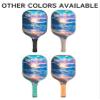 KUAVETO Pickleball Paddles Set, All The DIY Fun You can Have with Beach-AM206 Pattern Custom Made Honeycomb Polymer Core- Includes 2 Paddles, 4 Balls, and a Carry Bag view 2