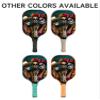 KUAVETO Pickleball Paddles Set, All The DIY Fun You can Have with Skull-AM313 Pattern Custom Made Honeycomb Polymer Core- Includes 2 Paddles, 4 Balls, and a Carry Bag view 2