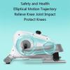 YIORYO Elliptical Trainer, Seated Pedal Exerciser Home Pedal Exerciser Small Foot Circulation Machine Resistance Adjustment Data Display Quiet Movement, xingxingdiandeng1 view 3