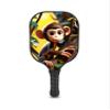 KUAVETO Pickleball Paddles Set, All The DIY Fun You can Have with Monkey-AM2 Pattern Custom Made Honeycomb Polymer Core- Includes 2 Paddles, 4 Balls, and a Carry Bag view 4
