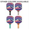 KUAVETO Pickleball Paddles Set, All The DIY Fun You can Have with Mountain-AM56 Pattern Custom Made Honeycomb Polymer Core- Includes 2 Paddles, 4 Balls, and a Carry Bag view 2