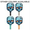 KUAVETO Pickleball Paddles Set, All The DIY Fun You can Have with Skull-AM352 Pattern Custom Made Honeycomb Polymer Core- Includes 2 Paddles, 4 Balls, and a Carry Bag view 2