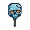 KUAVETO Pickleball Paddles Set, All The DIY Fun You can Have with Skull-AM352 Pattern Custom Made Honeycomb Polymer Core- Includes 2 Paddles, 4 Balls, and a Carry Bag view 4