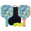 KUAVETO Pickleball Paddles Set, All The DIY Fun You can Have with Koala-AN4 Pattern Custom Made Honeycomb Polymer Core- Includes 2 Paddles, 4 Balls, and a Carry Bag view 1