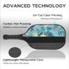KUAVETO Pickleball Paddles Set, All The DIY Fun You can Have with Koala-AN4 Pattern Custom Made Honeycomb Polymer Core- Includes 2 Paddles, 4 Balls, and a Carry Bag view 3