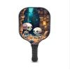 KUAVETO Pickleball Paddles Set, All The DIY Fun You can Have with Skull-AM126 Pattern Custom Made Honeycomb Polymer Core- Includes 2 Paddles, 4 Balls, and a Carry Bag view 4