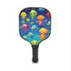 KUAVETO Pickleball Paddles Set, All The DIY Fun You can Have with Alien-AM214 Pattern Custom Made Honeycomb Polymer Core- Includes 2 Paddles, 4 Balls, and a Carry Bag view 4