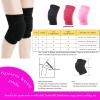 Anti slip sponge, soft and breathable men's, women's, girls', and children's black knee pads suitable for sports scenes such as volleyball, football, dance, yoga, wrestling, running, cycling, etc (Black, Small) view 3