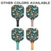 KUAVETO Pickleball Paddles Set, All The DIY Fun You can Have with Colorful Hearts-AN19 Pattern Custom Made Honeycomb Polymer Core- Includes 2 Paddles, 4 Balls, and a Carry Bag view 2