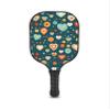 KUAVETO Pickleball Paddles Set, All The DIY Fun You can Have with Colorful Hearts-AN19 Pattern Custom Made Honeycomb Polymer Core- Includes 2 Paddles, 4 Balls, and a Carry Bag view 4