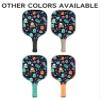 KUAVETO Pickleball Paddles Set, All The DIY Fun You can Have with Ghosts-AN5 Pattern Custom Made Honeycomb Polymer Core- Includes 2 Paddles, 4 Balls, and a Carry Bag view 2