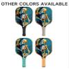 KUAVETO Pickleball Paddles Set, All The DIY Fun You can Have with Skull-AM265 Pattern Custom Made Honeycomb Polymer Core- Includes 2 Paddles, 4 Balls, and a Carry Bag view 2