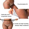 VOAKOW Black Fishnet Stockings Womens High Waist Tights for Women Party Mesh Stockings view 3