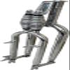CDHPOWER 26" Springer Suspension Fork 1" Threaded,Cruiser Chopper Bike Dual Spring Classical Fork (Chromed) view 3