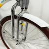 CDHPOWER 26" Springer Suspension Fork 1" Threaded,Cruiser Chopper Bike Dual Spring Classical Fork (Chromed) view 4