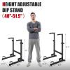 Ucootifly Portable Pull-up Push-ups Home Fitness Assembly Pull Up Bar Station Convenient Soft Grip Home Workout Equipment Training for Adults Indoor and Outdoor view 2