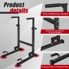 Ucootifly Portable Pull-up Push-ups Home Fitness Assembly Pull Up Bar Station Convenient Soft Grip Home Workout Equipment Training for Adults Indoor and Outdoor view 4