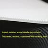 DPLXQPP Thickened Golf Simulator,Golf Simulator Impact Screen,Suitable for Backyard Driving Chip Swing Training,Gift for Men/Golf Enthusiasts,300cm*300cm view 3