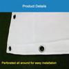 DPLXQPP Thickened Golf Simulator,Golf Simulator Impact Screen,Suitable for Backyard Driving Chip Swing Training,Gift for Men/Golf Enthusiasts,300cm*300cm view 4