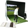 DPLXQPP Golf Simulator Impact Screen,Home Indoor Golf Simulator,Golf Simulator Impact Screen for Golf Training,for Projector Practice,300cm*600cm view 1