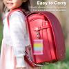 AI-DEE RFID Trifold Canvas Outdoor Sports Wallet for Kids - Front Pocket Wallet with Magic Sticker (Rainbow 1), Small, AD057-PA view 3