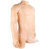 Generic Men'S Bodysuits Mesh Fitness Jumpsuits Thongs Wrestling Singlet Shapewear Jockstrap Lightweight Comfy Touch Underwear (White,Medium) view 4