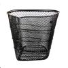 B Baosity Bike Basket Front Bicycle Basket Adult Storage Basket Metal Front Handlebar Basket for Adult Bikes for Sports Riding Shopping, 34cmx26cmx24.5cm, Black view 3