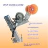 Boat Rubber Boat Trailer Accessories Winch Rack + Hand Winch, Yacht Trailer Winch Rack Fixed Bracket DOLUNTO (Size : A 1200 lbs+bracket fits 50x70mm) view 2