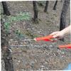 Jorzer Pocket Chainsaw Folding Camping Saw Survival Saw Hand Rope Saw for Outdoor Camping Tool 11 Teeth Orange. view 2