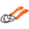 Jorzer Pocket Chainsaw Folding Camping Saw Survival Saw Hand Rope Saw for Outdoor Camping Tool 11 Teeth Orange. view 4