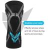 Reyneey Knee Braces for Knee Pain, Sleeve Brace for Knee Pain Bone on Bone, Knee Compression Sleeve with Patella TPE Pad & Side Stabilizers for Women Men (1*Black, XL) view 4