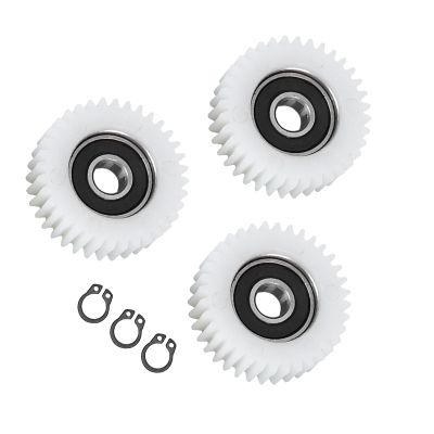 KIMISS 36 Tooth Gear for E Motor Nylon Professional Clutch 3PCS Set Motor Gear Accessory Gear for Electric Repair Tool