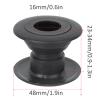 PerGar Table Football Bearing, 10pair Table Foosball Bearing Set, 15.8mm Black Table Soccer Ball Game Bearings, Parts Foosball Machine Bearing with Steel Ball view 2
