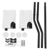AOWINHIT Kayak Stabilizer, Lightweight and Easy to Blow Inflatable Kayak Stabilizer Kit, Outrigger Stabilizer for Canoe Kayaking Rowing Fishing Standing (White)