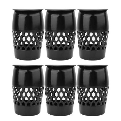 Plastic Billiard Basket, 6pcs Plastic Billiard Ball Storage Pocket, Cleanable Snooker Basket, Billiard Ball Storage Pocket Pool Table Accessories (20CM)